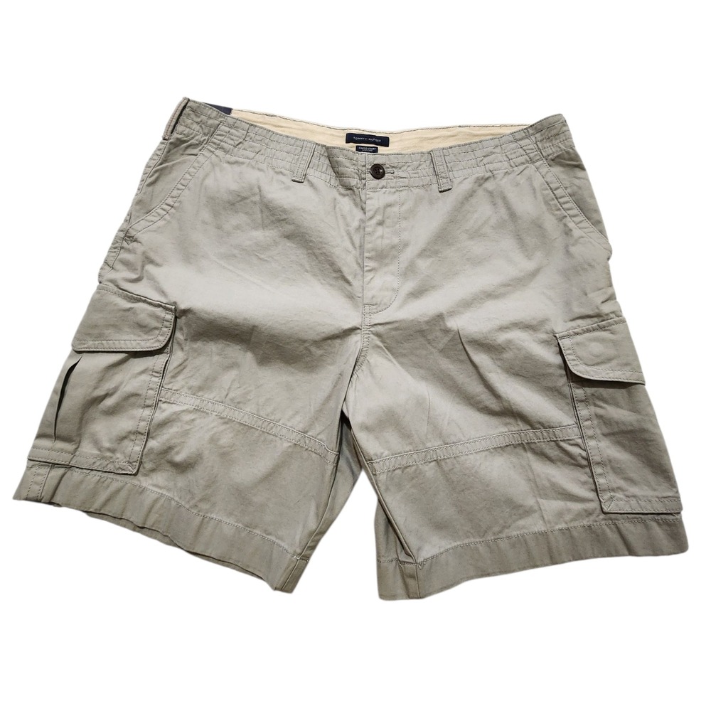 Tommy Hilfiger Men's Canvas Cargo Shorts Size 42